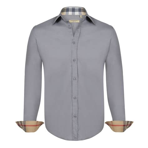 burberry causal dress shirt|Men's Burberry Shirts .